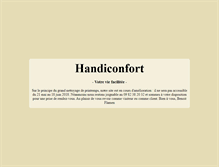 Tablet Screenshot of handiconfort.com